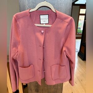 Bagatelle Women's Rose/Pink Blazer/Jacket with Pockets, Size Medium
